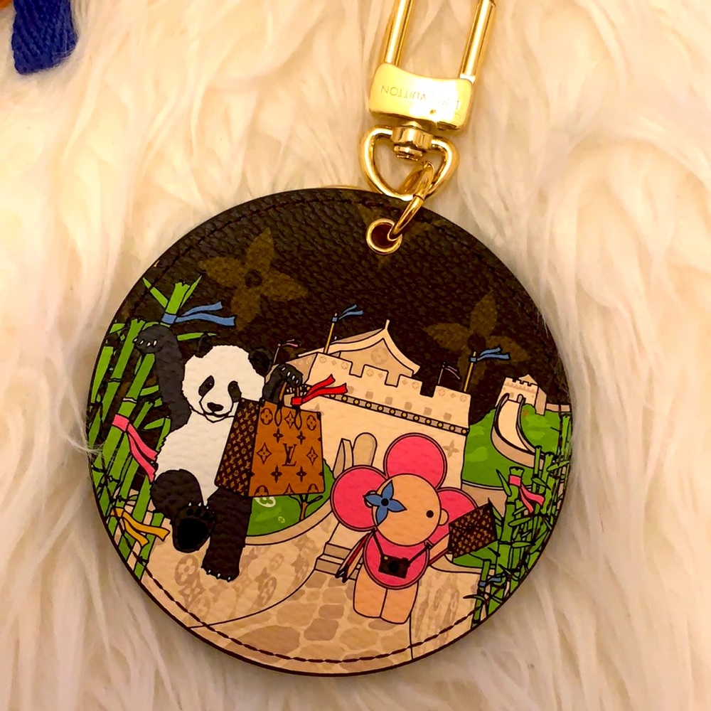 NEW Christmas Louis Vuitton Bag Charm Key Holder